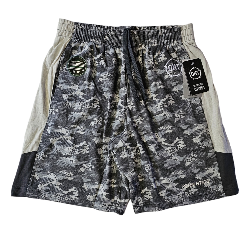Penn State Colosseum OHT Military Appreciation Camo Shorts Men's Medium NWT